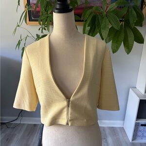 Perceptions Soft Yellow Top